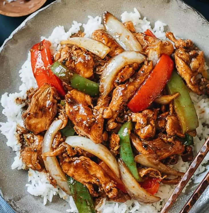 Black Pepper Chicken