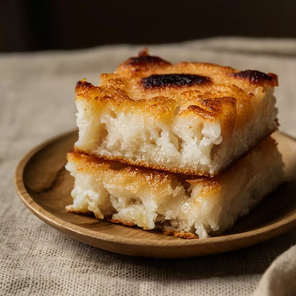 Sticky Coconut Cake (Wingko Babat)