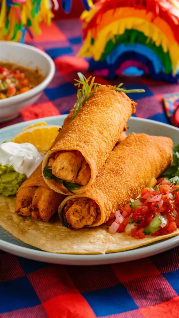 Chicken Chimichangas