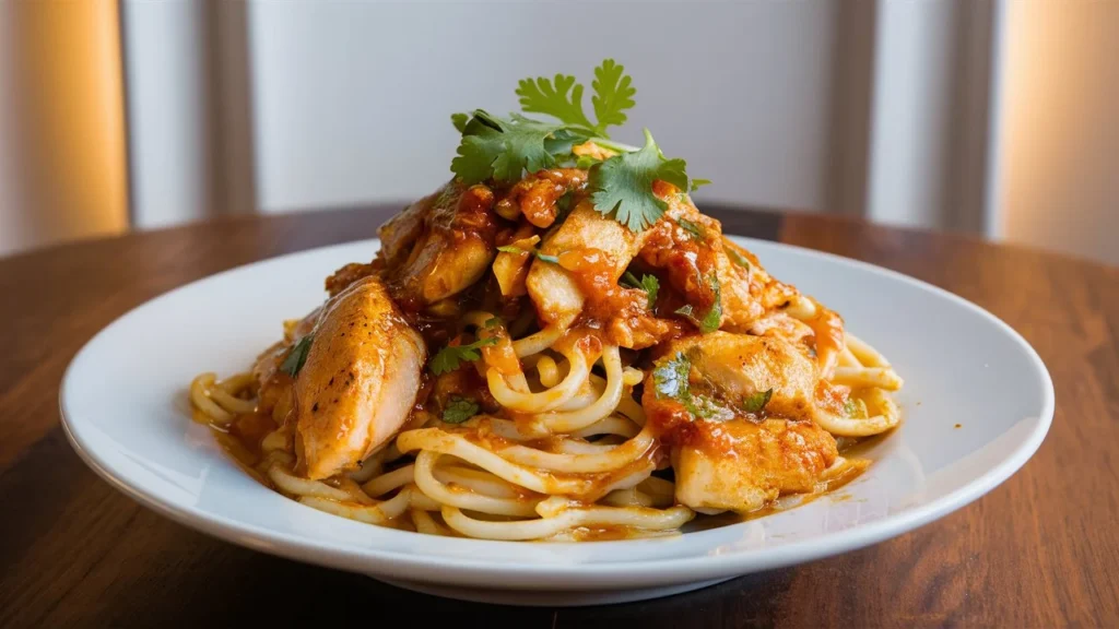 Honey Pepper Chicken pasta