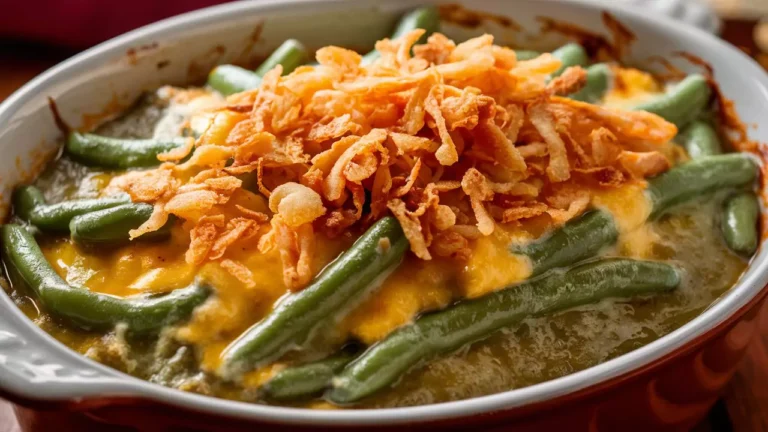 campbell soup green bean casserole recipe