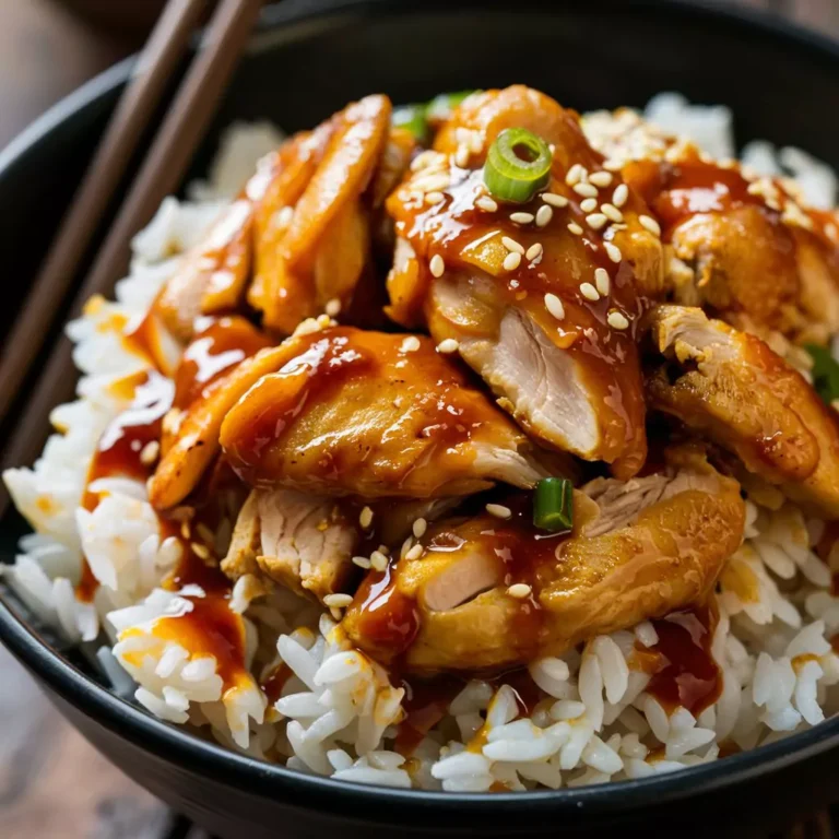 Teriyaki Chicken Rice Bowl Recipe