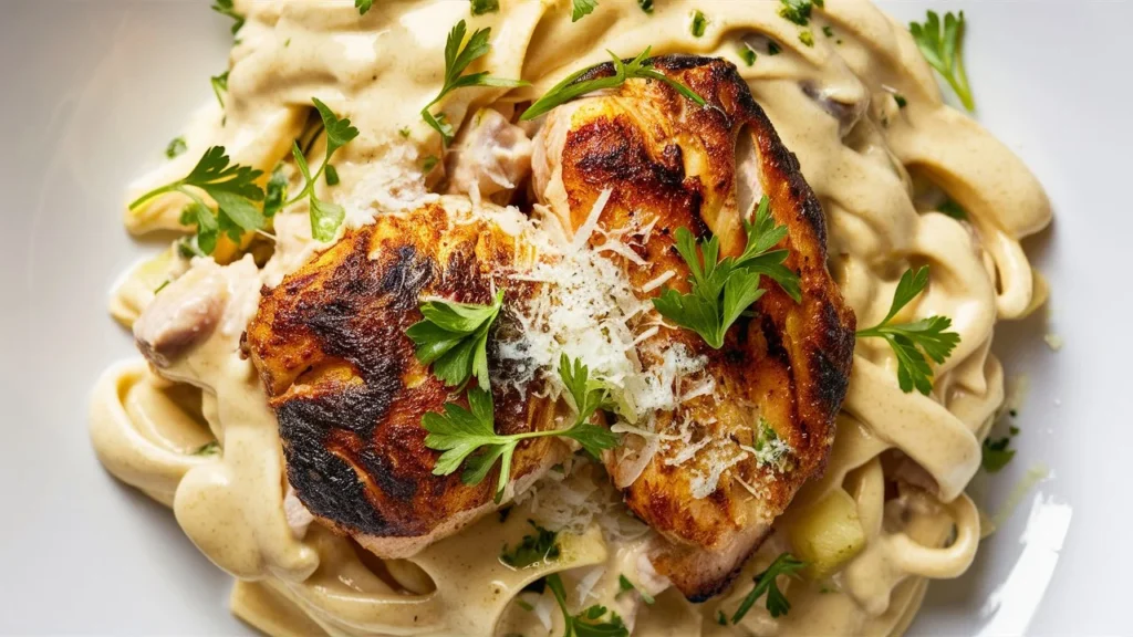 blackened chicken alfredo recipe