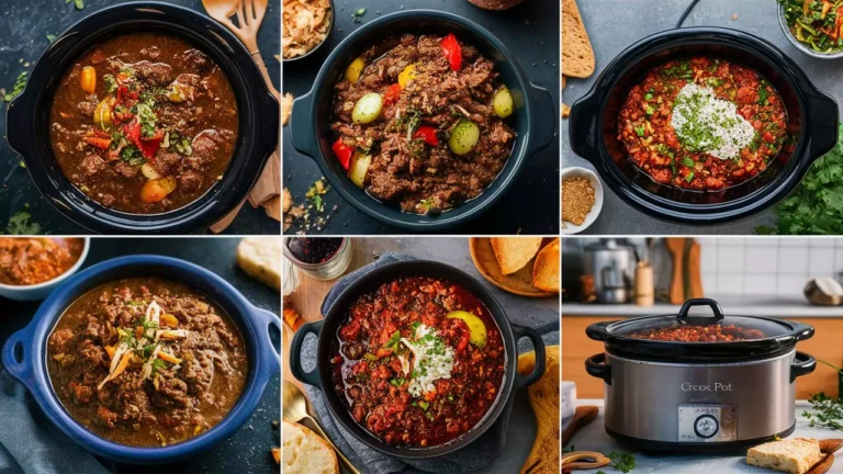 ground beef crock pot recipes