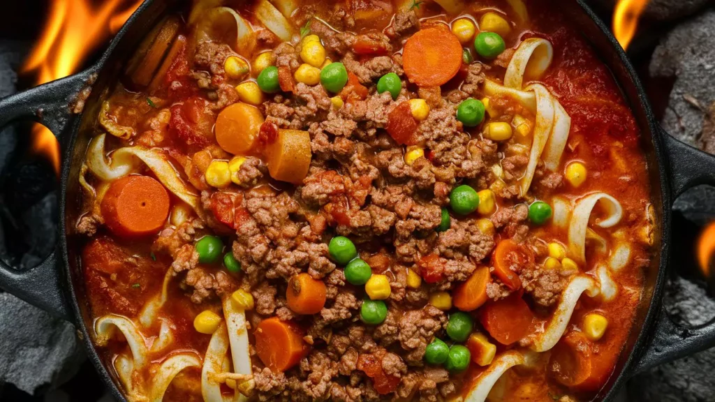 Hobo Casserole Ground Beef Recipe