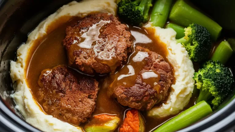 Salisbury Steak Crockpot