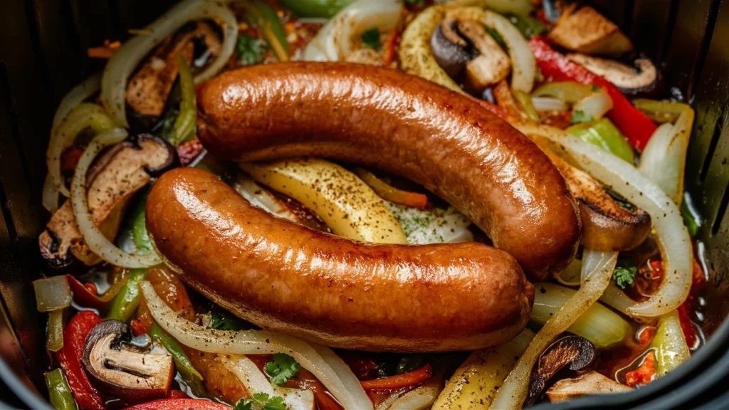 bratwurst in air fryer