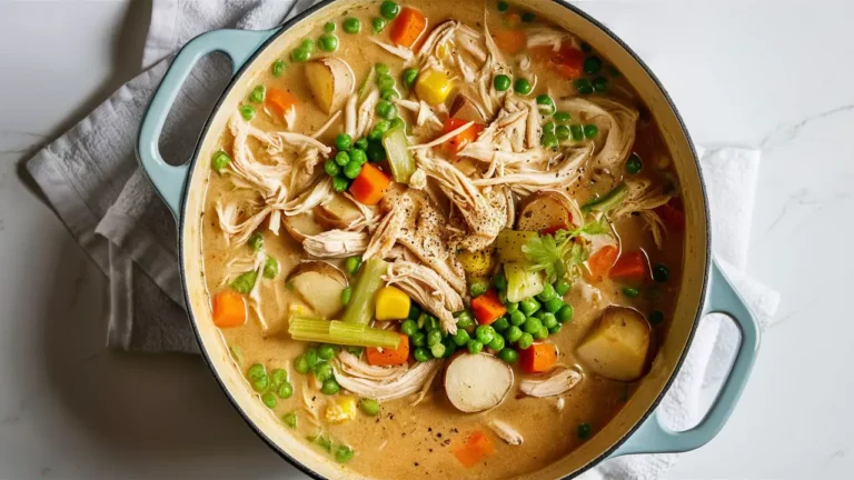 chicken pot pie soup