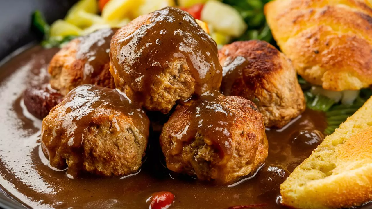 Salisbury Steak Meatballs