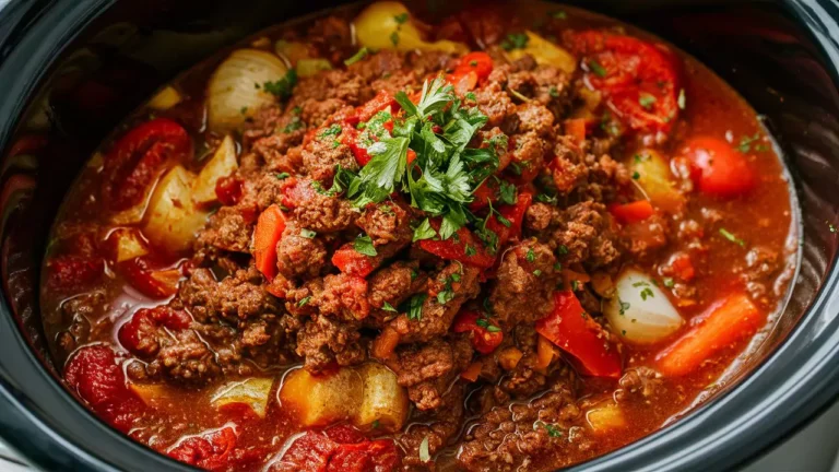 ground beef crock pot recipes