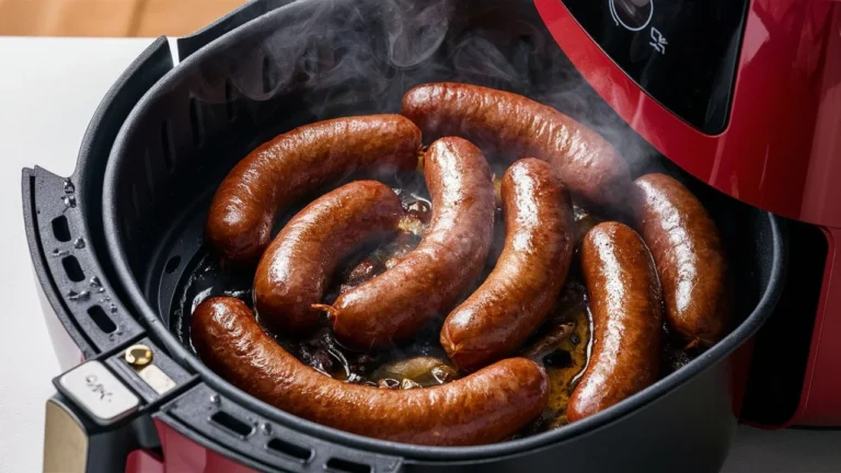 bratwurst in air fryer