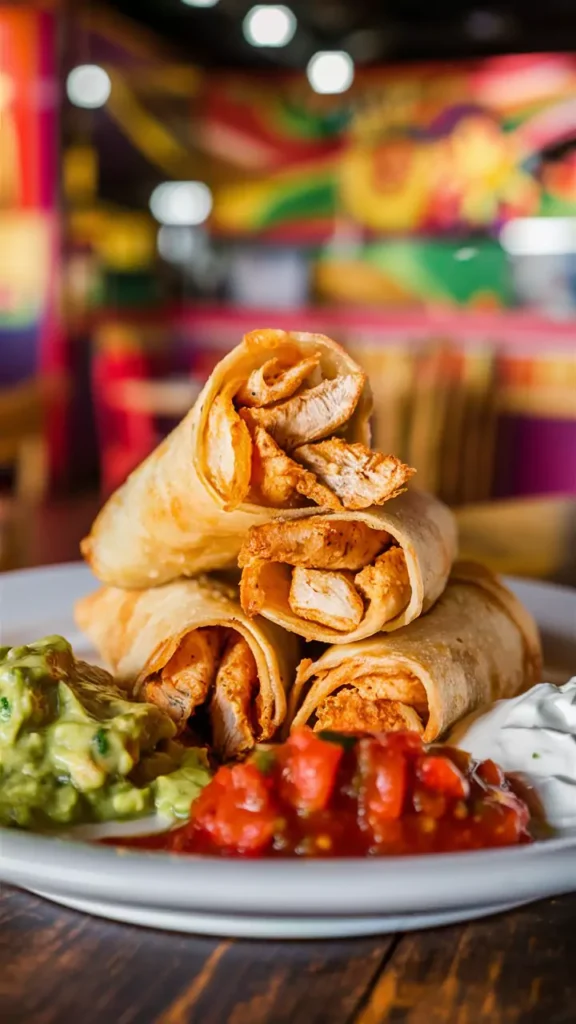 Chicken Chimichangas