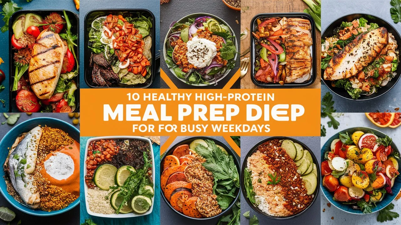 high protein meal prep