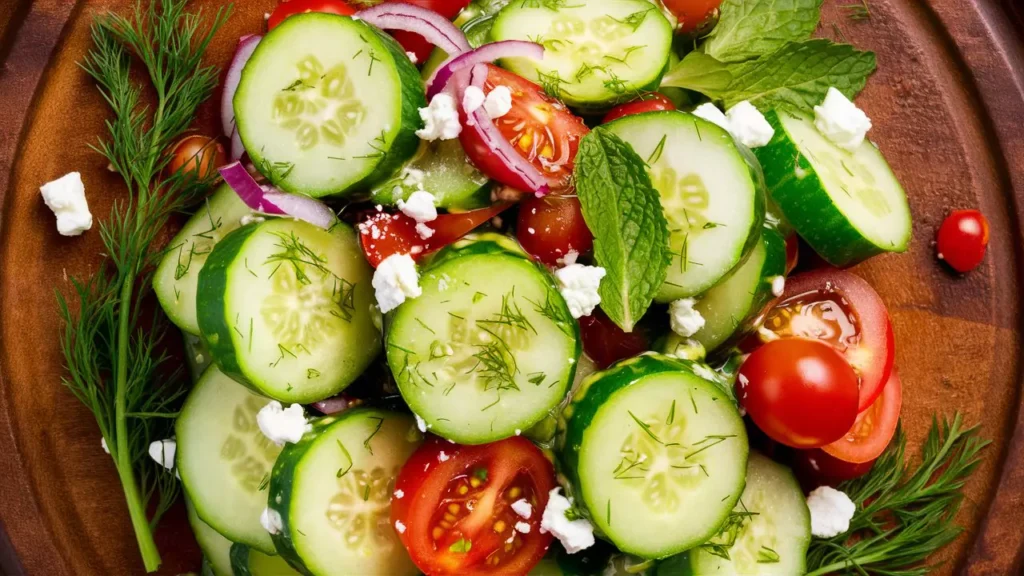 viral cucumber salad recipe