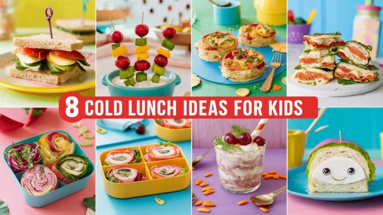 cold lunch ideas for kids