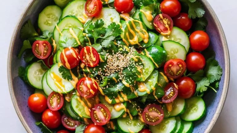 viral cucumber salad recipe