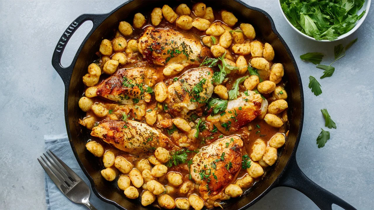 Chicken Gnocchi Skillet Recipe