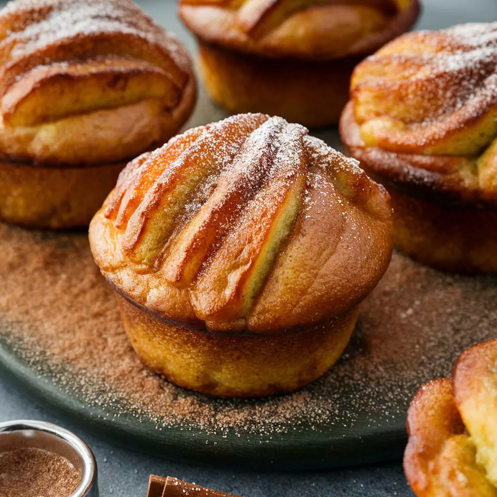 cinnamon sugar french toast muffins