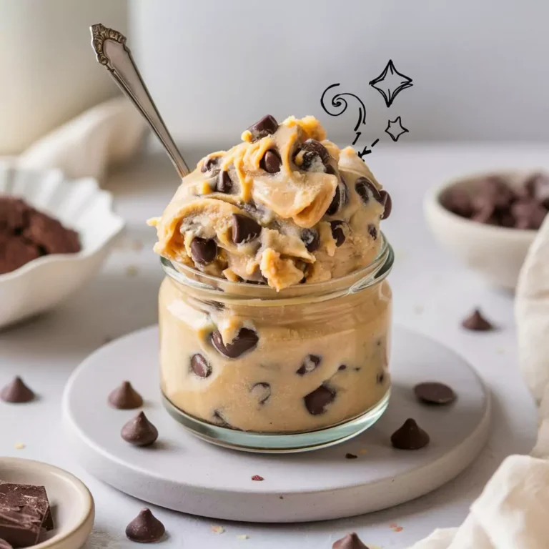 edible chocolate chip cookie dough