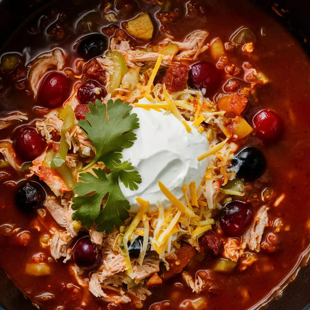 turkey cranberry chili recipe