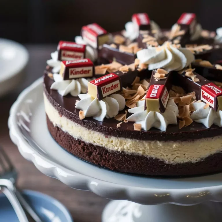 kinder cheesecake recipe