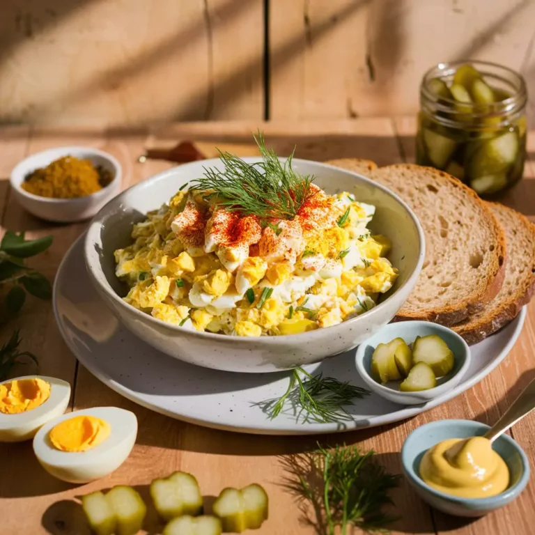 egg salad recipe with pickles