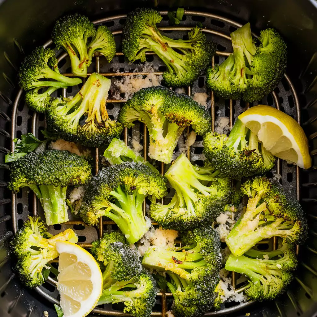 frozen broccoli air fryer