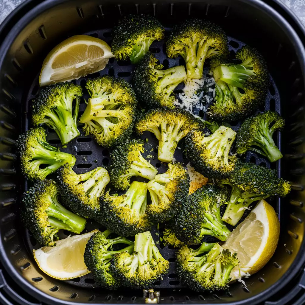 frozen broccoli air fryer