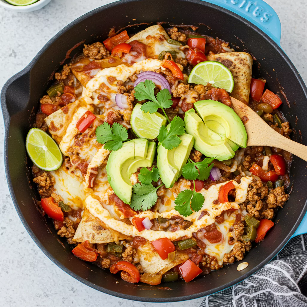 Healthy Enchilada Skillet