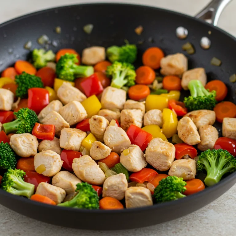 Healthy Chicken and Vegetable Skillet